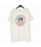 フルーツオブザルーム FRUIT OF THE LOOM 90's 1991年 USA製 Where's Waldo ウォーリーをさがせ プリントTシャツ カットソー 半袖 L ホワイト 白
