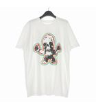 クロムハーツ CHROME HEARTS FOTI ハリスティータ プリント クルーネックTシャツ カットソー 半袖 L ホワイト 白 国内正規