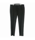25AW DRAWSTRING TROUSER テーパードパンツ スラックス 56 ブラック 黒 S50KA0530 国内正規
