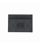 グッチ GUCCI インターロッキングG レザー カードケース 名刺入れ ブラック 黒 673002