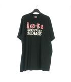 フルーツオブザルーム FRUIT OF THE LOOM 90’s ヴィンテージ Mountain Stage プリントTシャツ カットソー 半袖 XL ブラック 黒