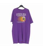 フルーツオブザルーム FRUIT OF THE LOOM 90’s ヴィンテージ NHMFL プリントTシャツ カットソー 半袖 XXL パープル 紫