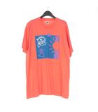 フルーツオブザルーム FRUIT OF THE LOOM 90’s ヴィンテージ  プリントTシャツ カットソー 半袖 XL サーモンピンク