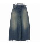 マインデニム MINEDENIM ジャイアントバギーデニムパンツ ワイドジーンズ ダメージ加工 9 インディゴ 2409-1003