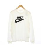 The Nike Tee Tシャツ カットソー 長袖 ロゴ プリント M ホワイト Cl6292-100 /TK