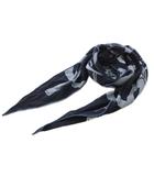 エルメス HERMES ロザンジュ エプロン ドール スカーフ カシミヤシルク 紺 /KH ■OH