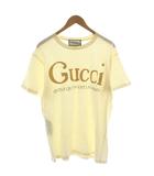 Tシャツ カットソー 半袖 ロゴ ラメ S アイボリー 615044 /AN
