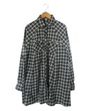 バーバリーブルーレーベル BURBERRY BLUE LABEL シャツ ブラウス 長袖 ボタン チェック サイズ38 マルチカラー 国内正規 QQQ