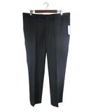 トゥモローランド TOMORROWLAND HORIZON TWILL  E.Zegna ノープリーツ スリム スラックス パンツ 無地 サイズ54S ネイビー QQQ