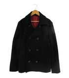 アタッチメント ATTACHMENT Pコート 長袖 無地 サイズ 2 黒 QQQ