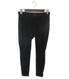 ユニクロ UNIQLO パンツ デニム レギンス ストレッチ ストレート 無地 ブラック サイズL QQQ