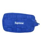 シュプリーム SUPREME SS24 ユーティリティ バッグ ハンド セカンド クラッチ ロゴ ワンポイント 総柄 ブルー ☆AA★ QQQ