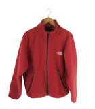 ザノースフェイス THE NORTH FACE NA-3295 ジャケット フリース ジップ 長袖 ワンポイント ロゴ 刺繍 レッド サイズLL 国内正規 QQQ