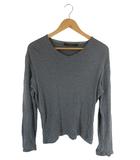 カルバンクラインジーンズ Calvin Klein Jeans プルオーバー Tシャツ 長袖 無地 グレー サイズL 国内正規 QQQ