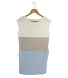 ロイヤルパーティー ROYAL PARTY ワンピース トップス ノースリーブ 無地 マルチカラー サイズF QQQ