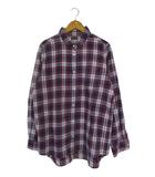 ニコアンド Niko and.. ネル シャツ 前開き ボタン チェック サイズ4 マルチカラー QQQ