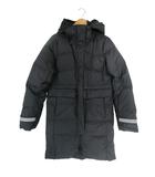 フィラ FILA GOLF ゴルフ ダウン コート ロング丈 サイズS 黒 QQQ