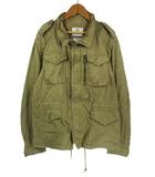 メンズビギ MEN'S BIGI M-65 ミリタリー ジャケット 綿100% ベージュ 03 QQQ