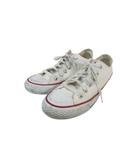 コンバース CONVERSE スニーカー ローカット 無地 ホワイト系 サイズ24.0 QQQ