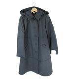 ヴィンテージ VINTAGE 70年代 スウェーデン軍 メルトン ウール オーバーコート 無地 サイズC40 ブルー グレー デッドストック ユニセックス QQQ