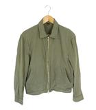 ユナイテッドアローズ UNITED ARROWS ジャケット 長袖 ジップアップ 無地 カーキ サイズS QQQ