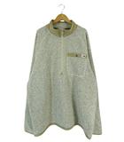 ザノースフェイス THE NORTH FACE NF0A5GL2 ジャケット フリース ハーフジップ プルオーバー 裏起毛 ボア 長袖 ベージュ系 サイズXL QQQ