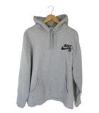 ナイキ エスビー NIKE SB プルオーバー パーカー 長袖 フード 裏起毛 ロゴ ワンポイント グレー サイズXXL 国内正規 QQQ