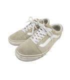 バンズ VANS スニーカー ローカット スウェード地 無地 ベージュ サイズ25 QQQ