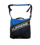 シュプリーム SUPREME ショルダー バッグ 3D ロゴ メッシュ ポケット 黒 ブルー QQQ ☆AA★