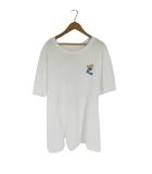 ナイキ NIKE プルオーバー Tシャツ カットソー 丸首 半袖 ロゴ ホワイト サイズXL 国内正規 QQQ