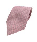 フェンディ FENDI ネクタイ レギュラー タイ 総柄 ピンク QQQ