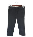 ユニクロ UNIQLO パンツ レギンス 七分丈 ストレッチ 伸縮 無地 ブラック サイズ67 QQQ