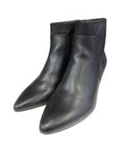 クラークス clarks ションドラ ブーツ ショート 靴  サイド ジップ サイズ 23.5 ㎝  黒 QQQ