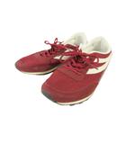セダークレスト CEDAR CREST スニーカー シューズ ローカット スエード メッシュ ボルドー サイズ 25.0cm QQQ