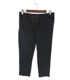 アー・ヴェ・ヴェスタンダード ミッシェルクラン a.v.v standard パンツ クロップド チノパン 無地 ブラック サイズXL QQQ