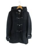 セブンデイズサンデイ SEVENDAYS=SUNDAY アウター コート ダッフル フード 無地 ネイビー サイズL QQQ