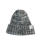 ザショップティーケー THE SHOP TK ニット帽 帽子 ニットキャップ ワンポイント 無地 ブラック ホワイト QQQ