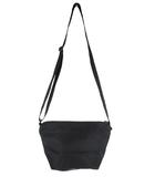 ユニクロ UNIQLO ナイロン ショルダー バッグ ミニ 無地 ブラック QQQ