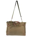 ヨシエイナバ yoshie inaba ショルダー バッグ ハンド 2way 無地 ブラウン QQQ