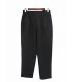 シューラルー SHOO・LA・RUE イージー ワイド パンツ ロング 無地 サイズ LL 黒 QQQ