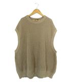 ハレ HARE ニット ベスト 無地 ノースリーブ サイズ  F ブラウン 茶 QQQ