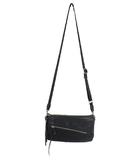  box21 ボックス21 ショルダー バッグ レザー調 ブラック QQQ