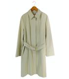 23区 オンワード樫山 トレンチコート ベルト 長袖 無地  比翼ボタン サイズ46 アイボリー QQQ