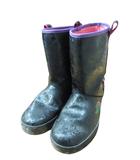 ザノースフェイス THE NORTH FACE レインブーツ 長靴 アウトドア サイズ M 黒 ピンク QQQ