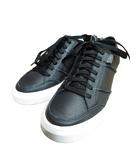 アグ UGG レザー ローカット スニーカー サイズ 23 cm 黒 QQQ