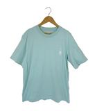 ユニクロ UNIQLO × 米津玄師 コラボ プルオーバー Tシャツ 半袖 ワンポイント プリント グリーン サイズS QQQ