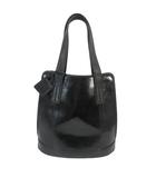 キタムラ Kitamura トートバッグ ハンド チャーム 無地 ブラック QQQ