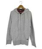 ソニアリキエル SONIA RYKIEL パーカー ジップアップ 長袖 サイズ 40 グレー QQQ