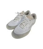 リーボック Reebok スニーカー シューズ ローカット 紐 ロゴ 無地 ホワイト 27.5cm QQQ