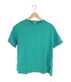 チャンピオン CHAMPION プルオーバー Tシャツ 半袖 ロゴ ワンポイント グリーン サイズM QQQ
